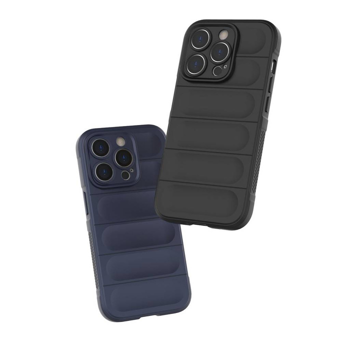 Etui Magic Shield Case Etui Do iPhone 14 Pro Elastyczny Pancerny Pokrowiec Burgundowy Case