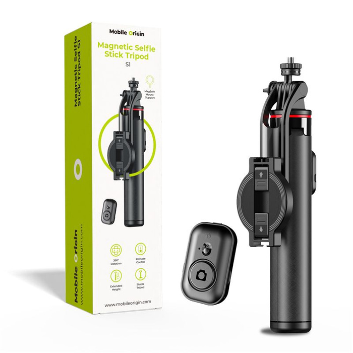 Mobile Origin Magnetic Selfie Stick Tripod S1