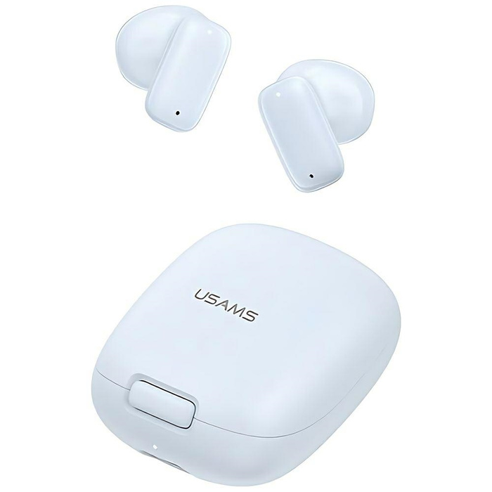 USAMS Słuchawki Bluetooth 5.3 TWS ID Series bezprzewodowe niebieski/blue BHUID03 (ID25)