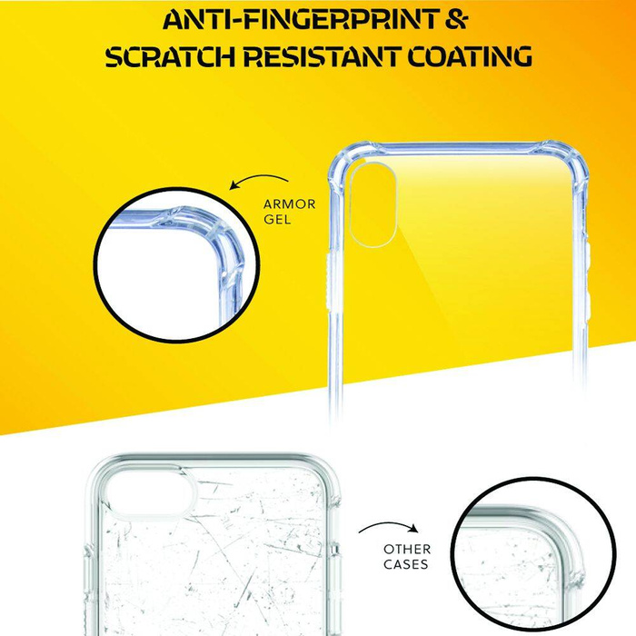 ROAR futerał ARMOR do SAMSUNG S25 Plus transparentny