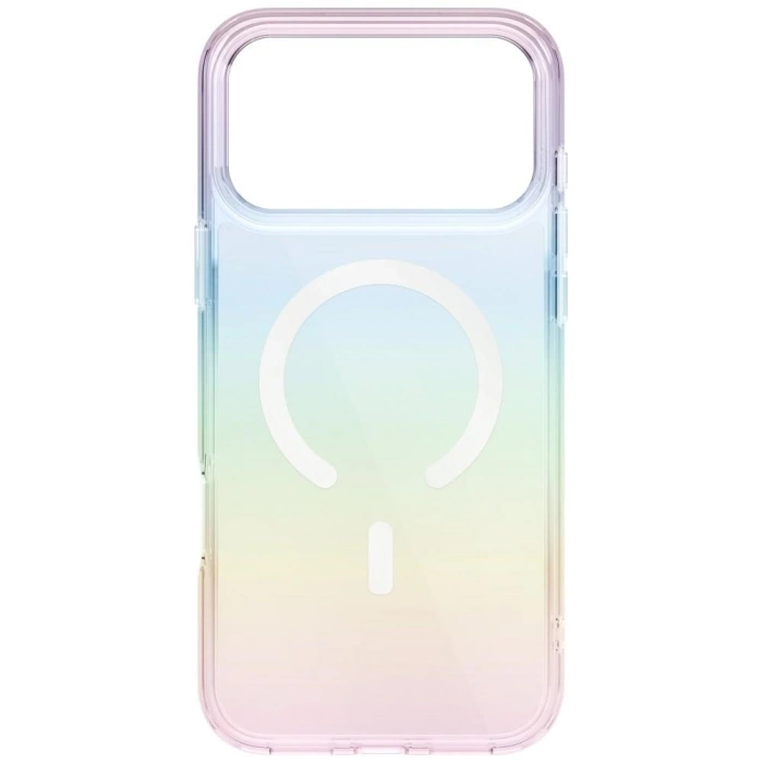 Etui UNIQ Iridescia do iPhone 17 Pro Max Magclick Charging holo quartz