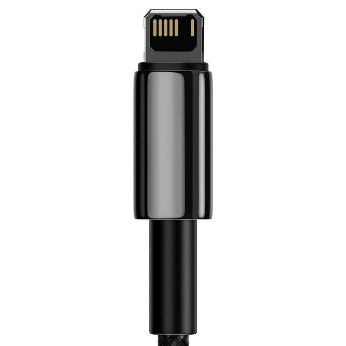 Baseus Tungsten kabel USB - Lightning 2,4 A 2 m czarny (CALWJ-A01)