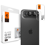 OSŁONA APARATU SPIGEN IPHONE 17 AIR OPTIK PRO GLAS.TR ”EZ FIT” CAMERA PROTECTOR 2-PACK  BLACK