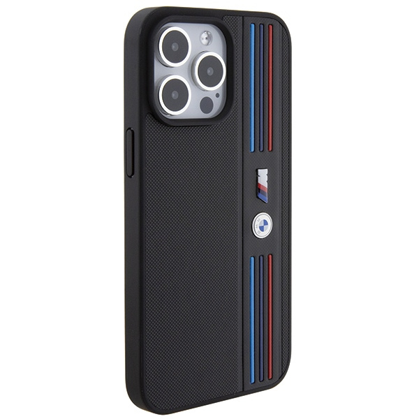 Etui Bmw Bmhcp15l22ppmk Iphone 15 Pro 6.1" Czarny/black Tricolor M Collection Case
