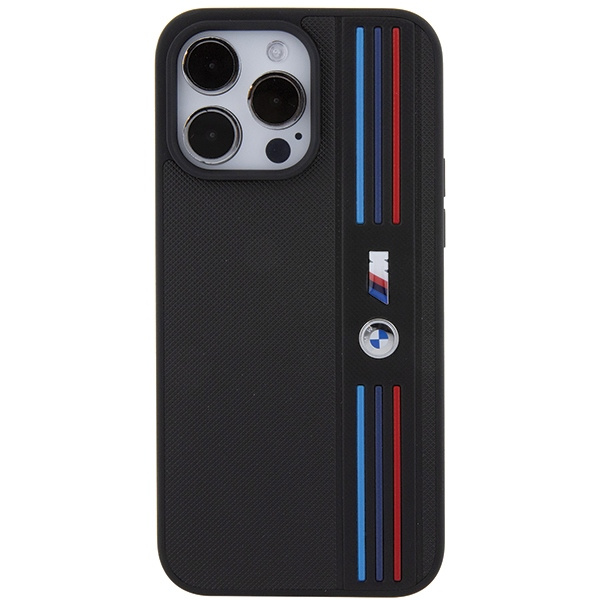 Etui Bmw Bmhcp15l22ppmk Iphone 15 Pro 6.1" Czarny/black Tricolor M Collection Case