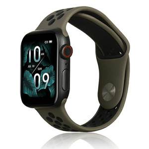Beline pasek Apple Watch Sport Silicone38/40/41mm brązowo-czarny brown/black