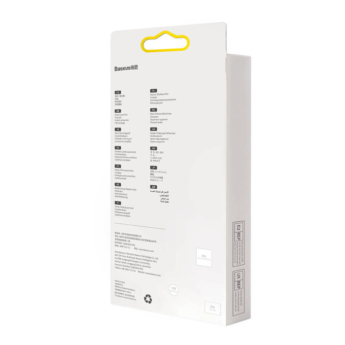 Baseus folia na aparat Huawei Mate 40 Pro 0.3mm (2szt.) przezroczysta + zestaw czyszczący (SGQK000502)