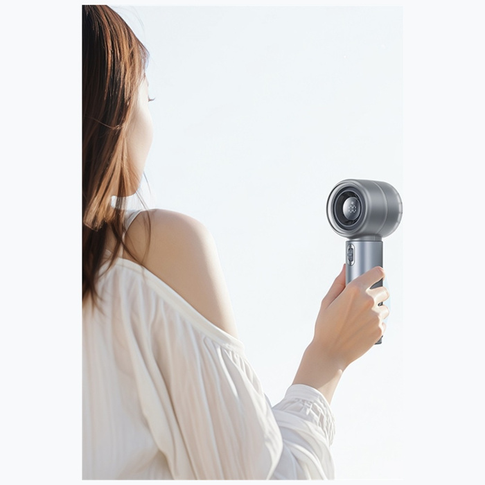 Wiatrak ręczny USAMS LiFE LU03 Biały