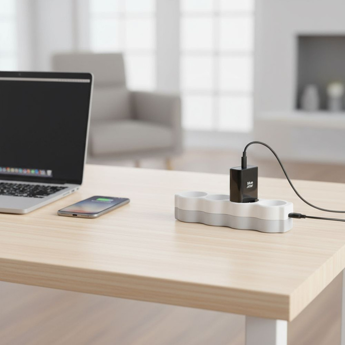 Ładowarka sieciowa do telefonu Blue Star USB C QC4.0 PD 3A 35W TFB-TC-35WPD czarna