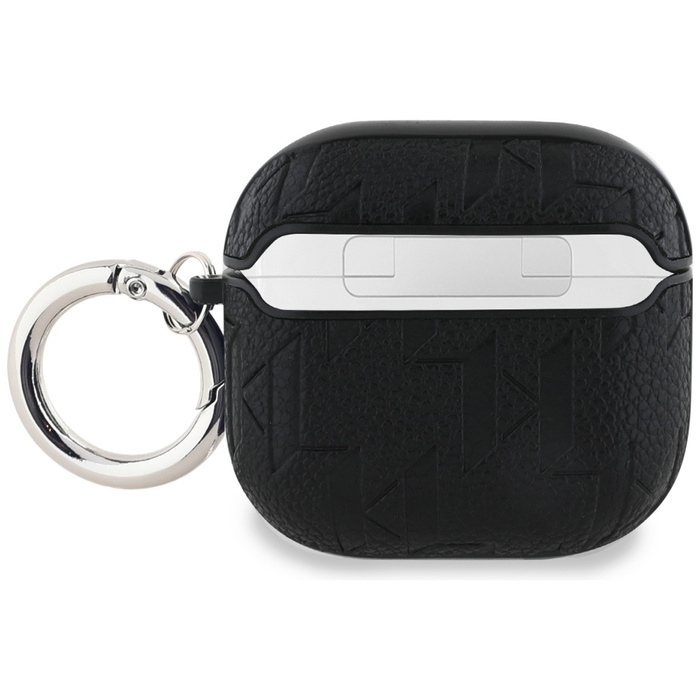 Etui Karl Lagerfeld Monogram Karl Head    do AirPods 4 czarny