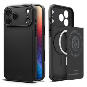 ETUI SPIGEN IPHONE 17 PRO THIN FIT MAG MAGSAFE CZARNE
