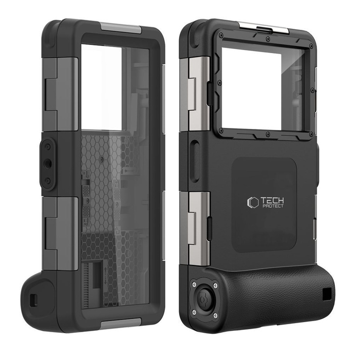 ETUI WODOODPORNE TECH-PROTECT IPX8 UNIVERSAL DIVING WATERPROOF CASE BLACK