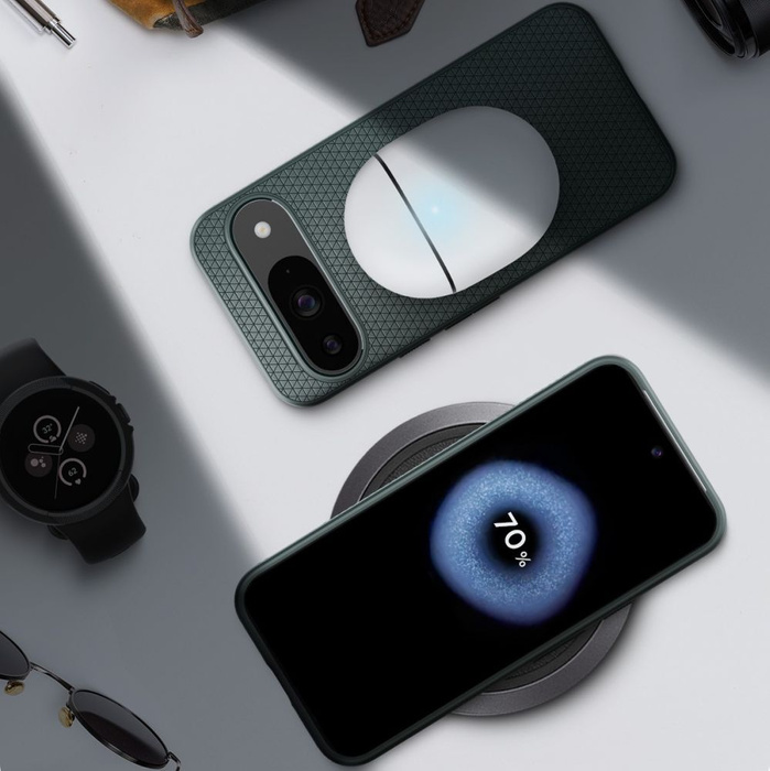 Etui SPIGEN LIQUID AIR GOOGLE PIXEL 9 / 9 PRO ABYSS GREEN