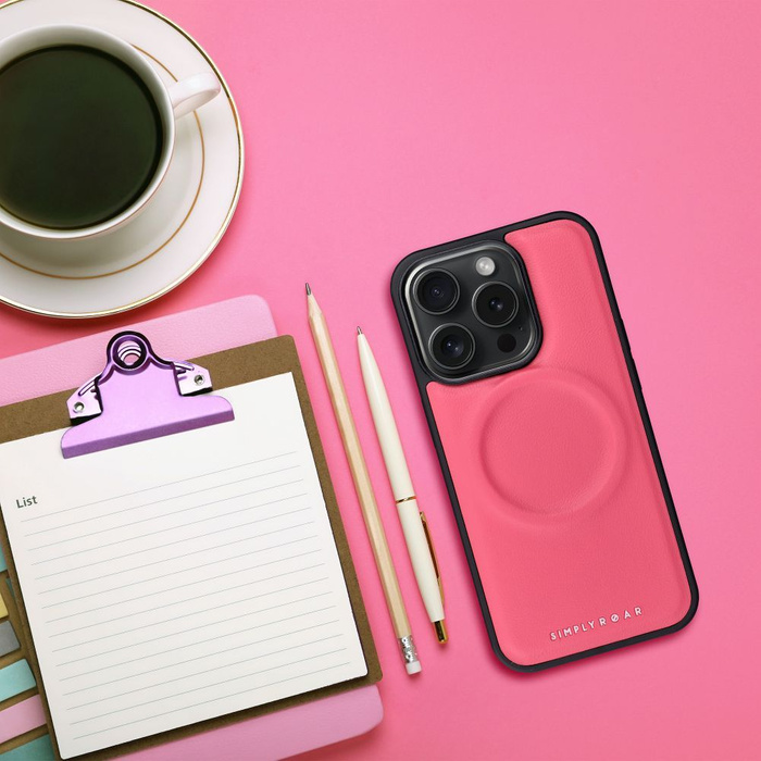 ROAR futerał MAG MORNING do IPHONE 15 Pro Różowy