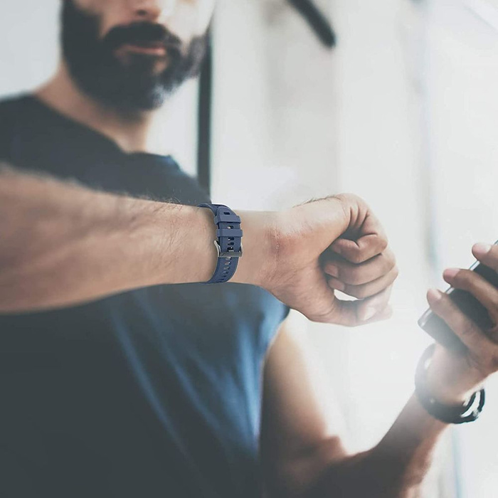 PASEK TECH-PROTECT ICONBAND GARMIN FENIX 5 / 6 / 6 PRO / 7 NAVY BLUE