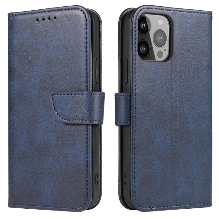 Etui Magnet Case z klapką na Samsung Galaxy S25 Edge - niebieskie