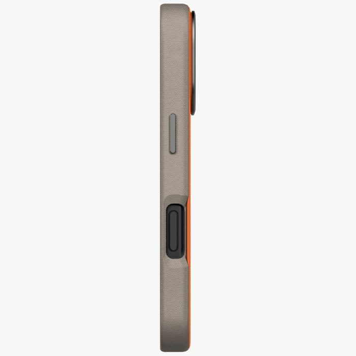 Etui UNIQ Lyden DS do iPhone 17 Pro      Magclick Charging pomarańczowo/szary