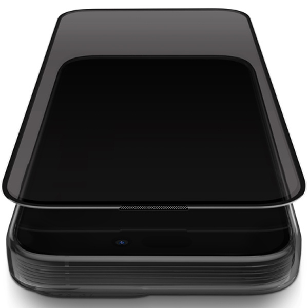Szkło UNIQ Optix Privacy hartowane prywatyzujące na  iPhone 15 Pro Max z aplikatorem