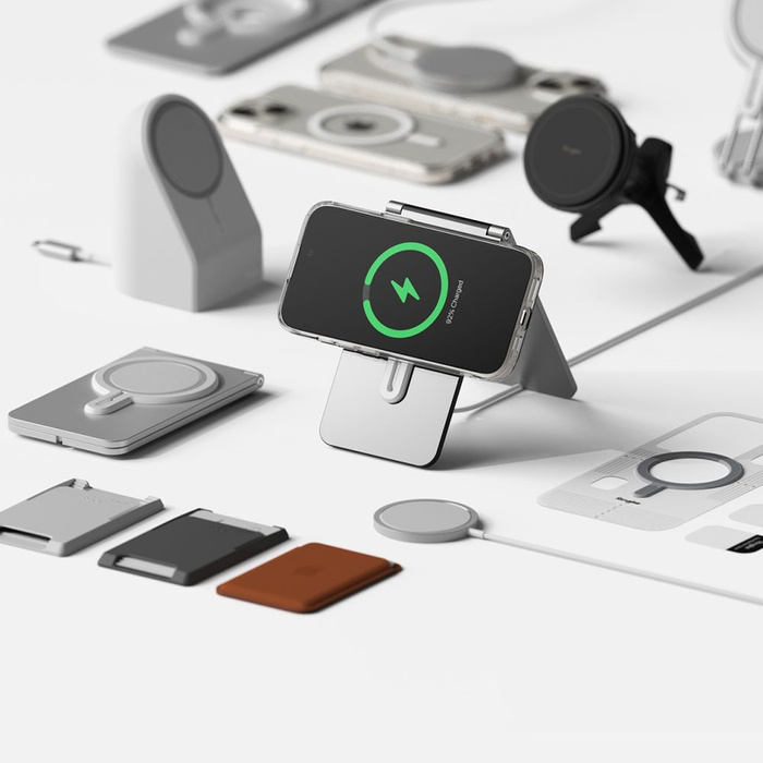 Etui Ringke Fusion Magnetic Magsafe iPhone 15 Plus Matte Clear Case