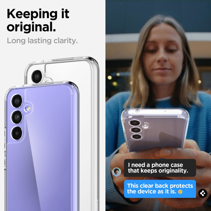Etui SPIGEN Ultra Hybrid Galaxy A54 5G Crystal Clear