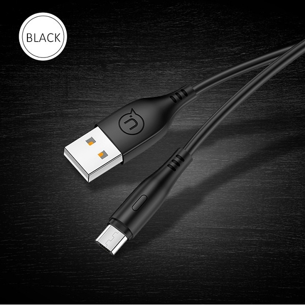 Kabel USAMS MicroUSB 2A Fast Charge 1m Czarny