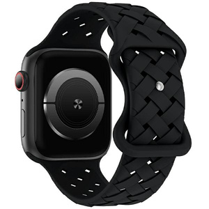 Beline pasek Apple Watch Silicone Woven38/40/41mm czarny /black box