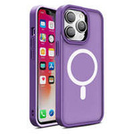 Etui Magnetyczne etui Color Matte Case do iPhone 15 - fioletowe Case