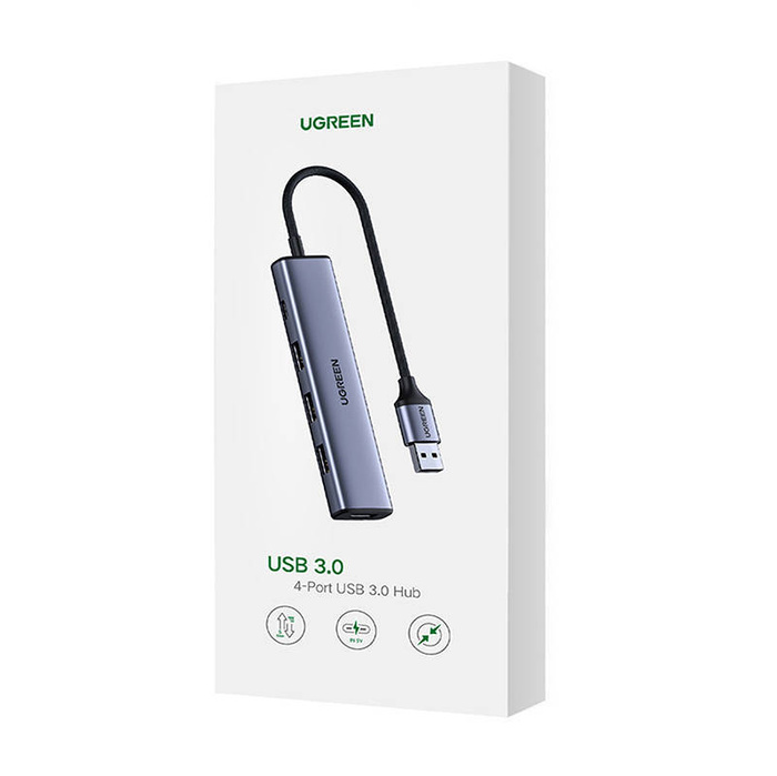 Hub UGREEN 5w1 Adapter, USB do 4x USB 3.0 CM473