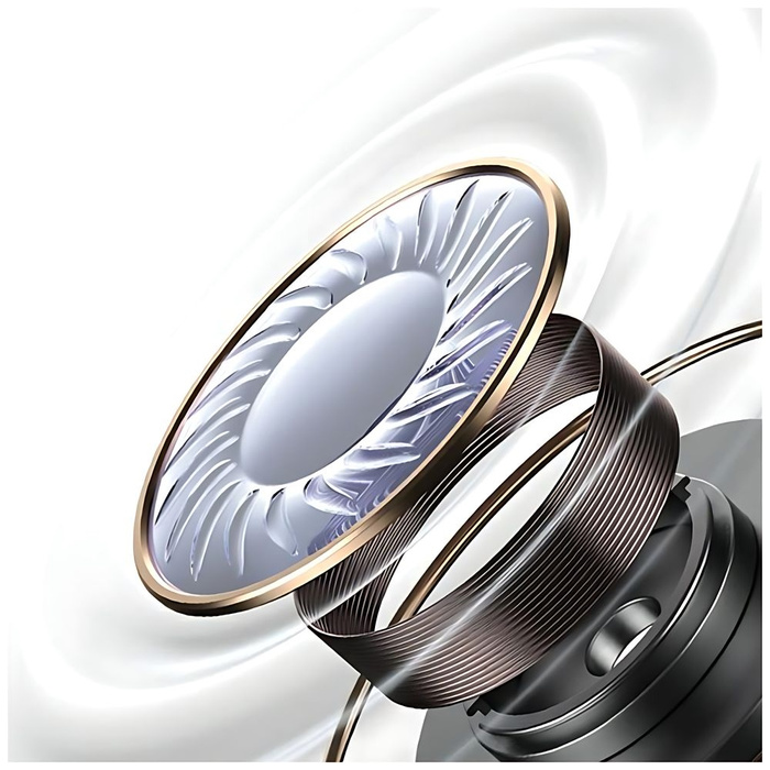 USAMS Słuchawki Bluetooth 5.3 TWS X-Don Series Dual mic ENC bezprzewodowe fioletowy/purple BHUXD04 (USAMS-XD18)