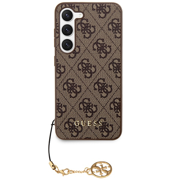 Etui Guess GUHCSSamsung Galaxy A55 GF4GBR Samsung Galaxy A55  Samsung Galaxy A55 6 brązowy/brown hardcase 4G Charms Collection