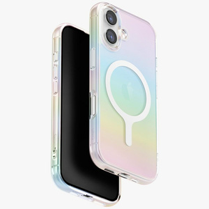 Etui UNIQ Iridescia do iPhone 17         Magclick Charging holo quartz