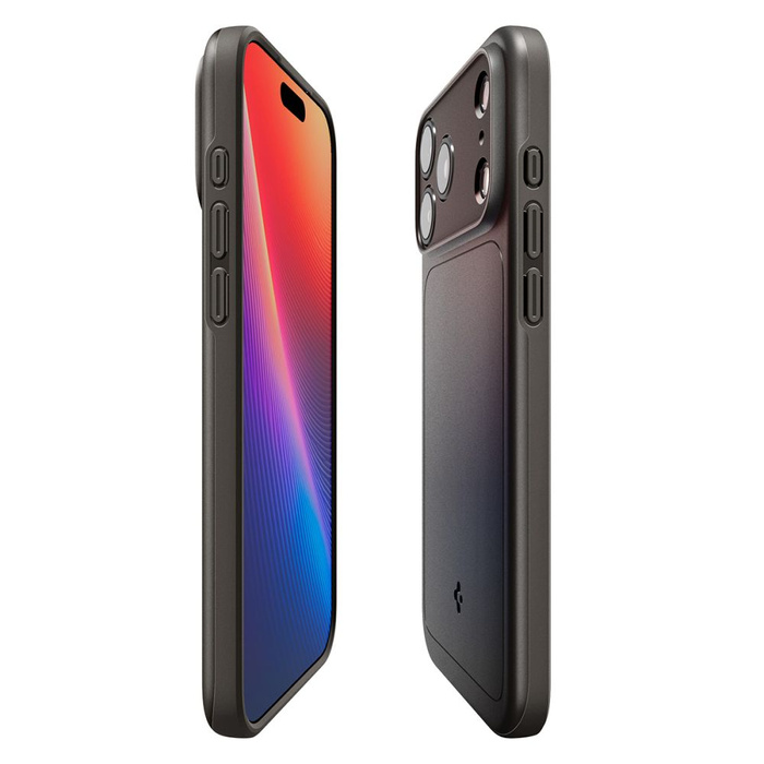 ETUI SPIGEN IPHONE 17 PRO THIN FIT MAG MAGSAFE GUNMETAL
