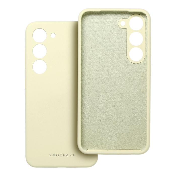 ROAR futerał CLOUD SKIN do SAMSUNG S26 Edge Jasnożółty