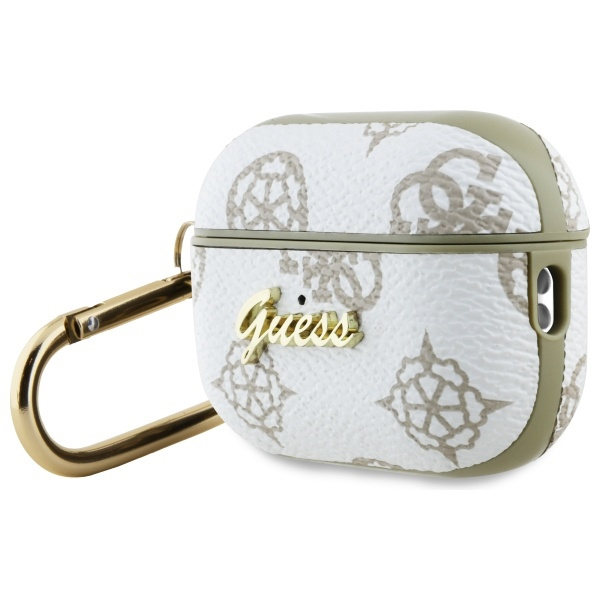 Guess GUAP2PG4GPH AirPods Pro 2           (2022/2023) cover biały/white 4G Hook