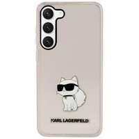 Etui Karl Lagerfeld Klhcs23shnchtcp S23 S911 Różowy/pink Hardcase Ikonik Choupette Case