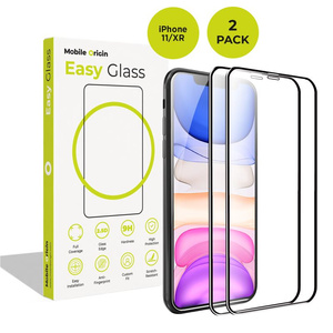 Szkło hydrofobowe Mobile Origin iPhone 11/XR EasyGlass 2 szt