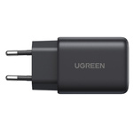 Ładowarka UGREEN 2xUSB-C + USB 45W X527 GaN (czarny)