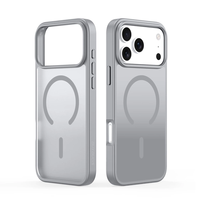 Etui Dux Ducis Yind na iPhone 17 Pro kompatybilne z MagSafe - szare