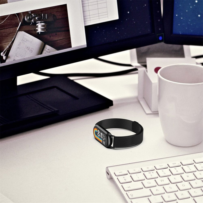 Pasek Tech-protect Milaneseband Xiaomi Smart Band 8 / 8 Nfc Rose Gold Case