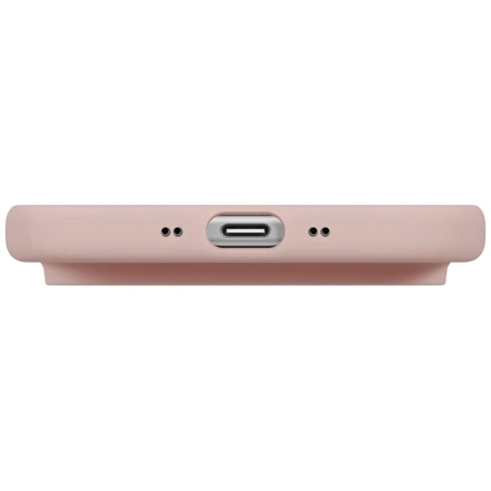 Etui UNIQ Lino do iPhone Air Magclick    Charging różowy