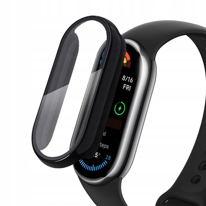 ETUI TECH-PROTECT XIAOMI SMART BAND 10 / 10 NFC DEFENSE CZARNY 