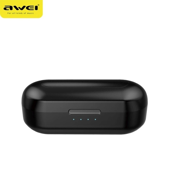 Słuchawki AWEI Bluetooth 5.0 T10C TWS Stacja Dokująca Czarny