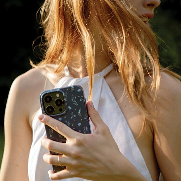 Etui UNIQ etui Coehl Prairie iPhone 15 Pro Max 6.7"  granatowy/lavender blue Case