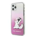 Etui KARL LAGERFELD Apple iPhone 12 Pro Max Choupette Fun Różowy Hardcase