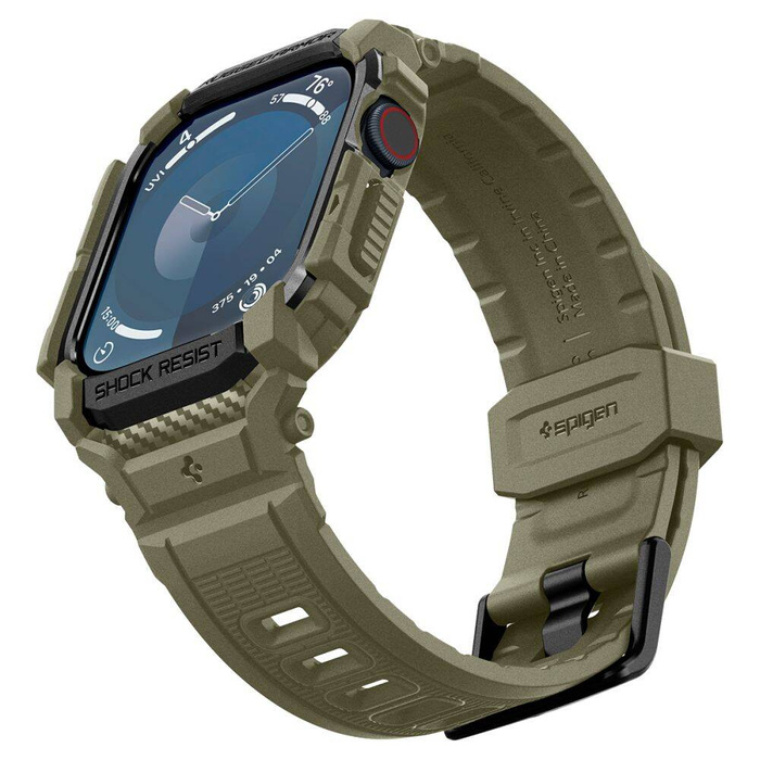 BRANSOLETA SPIGEN RUGGED ARMOR ”PRO” APPLE WATCH 10 (46 MM) VINTAGE KHAKI