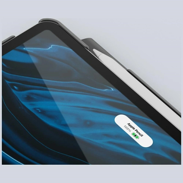 Etui UNIQ Rovus Snapmount Magnetic 360   Rotating Detachable do iPad Air 11" (M2/M3) / iPad Air 10.9" (2022/2020) czarny