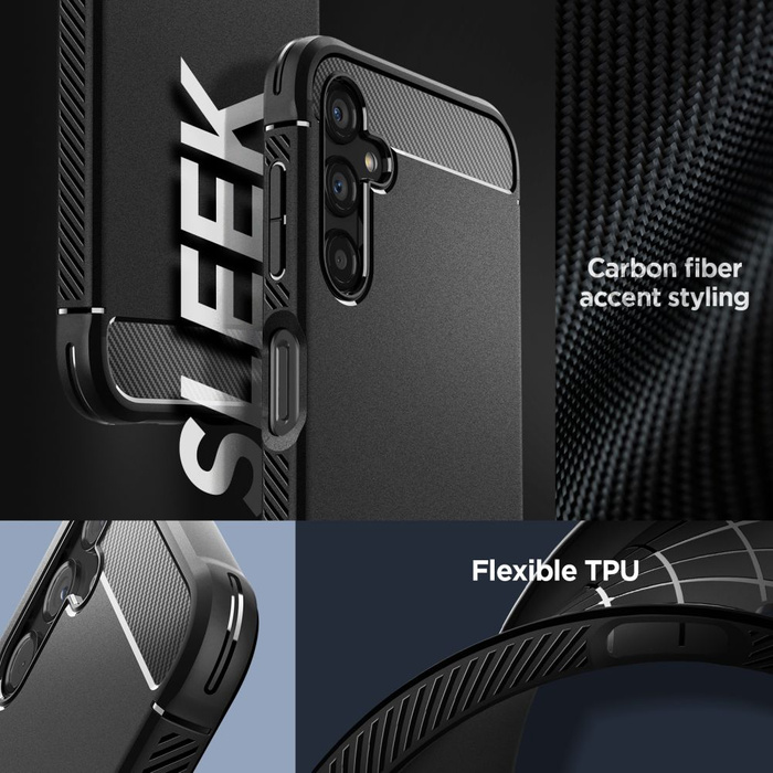 Etui SPIGEN Rugged Armor Galaxy A14 4G / Lte Matte Black