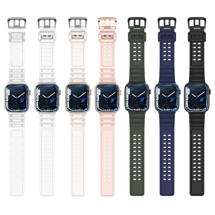 Pasek Strap Triple Protection do Apple Watch 38 / 40 / 41 mm opaska bransoleta - różowy
