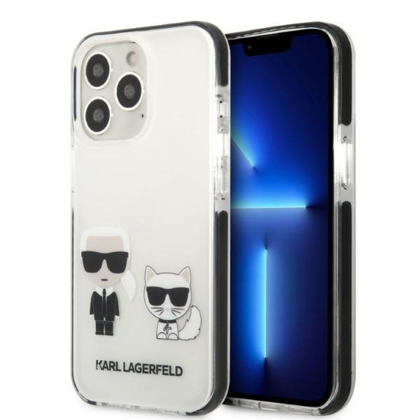 Etui Karl Lagerfeld Klhcp13ltpekcw iPhone 13 Pro / 13 6,1" Hardcase Biały/white Karl&choupette Case