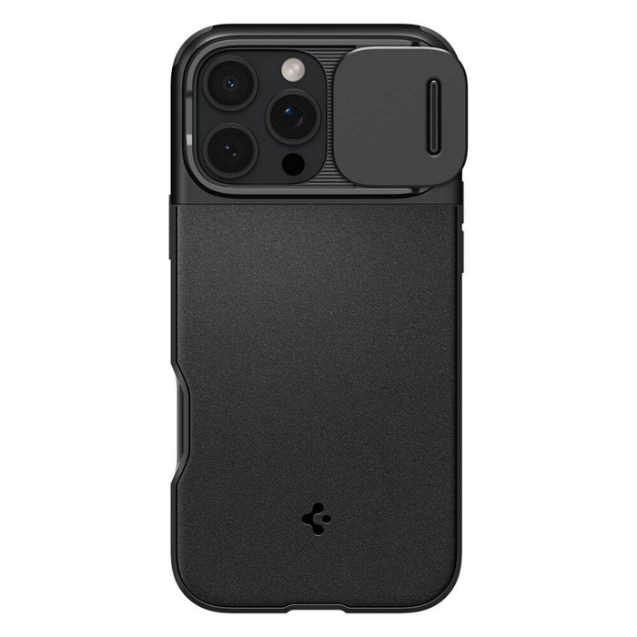 ETUI SPIGEN OPTIK ARMOR MAG MAGSAFE IPHONE 16 PRO MAX BLACK